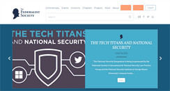 Desktop Screenshot of fedsoc.org